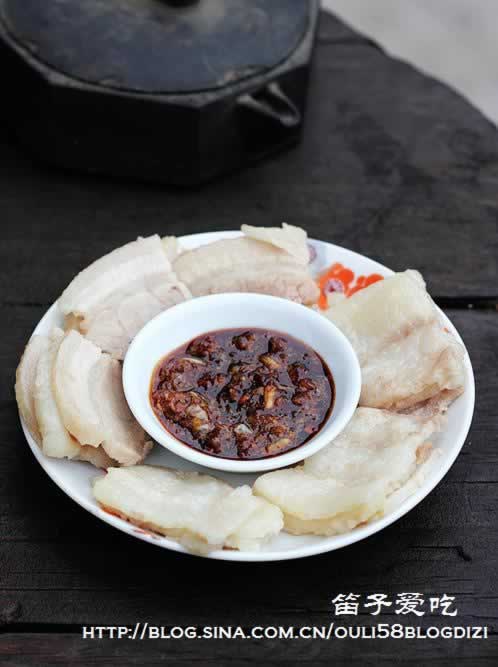 蒜泥五花和虾仁滑蛋的做法