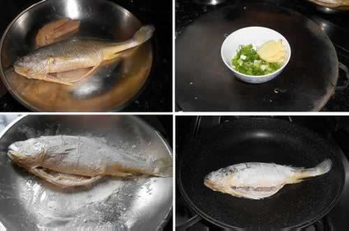 酱烧黄花鱼的做法