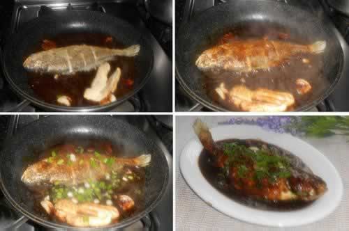 酱烧黄花鱼的做法
