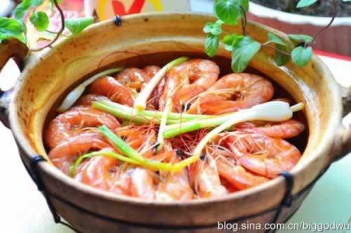 干锅基围虾的做法