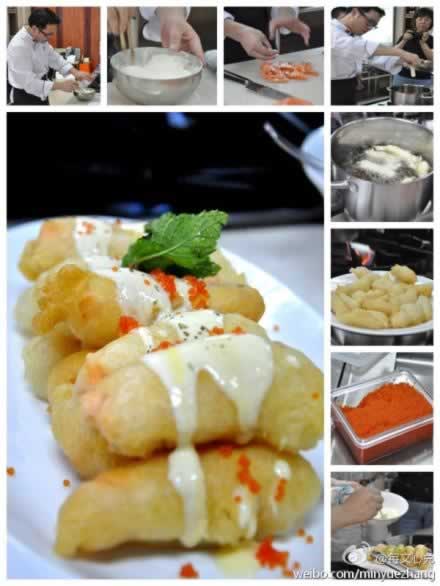 酸奶脆皮三文鱼、煎三文鱼配酱汁牛肉、酸甜橙香三文鱼的做法