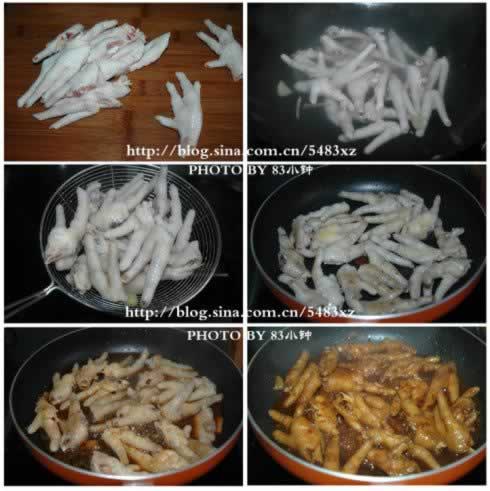 酱烧凤爪的做法