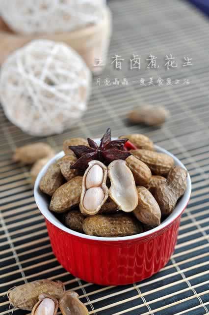 五香卤煮花生的做法