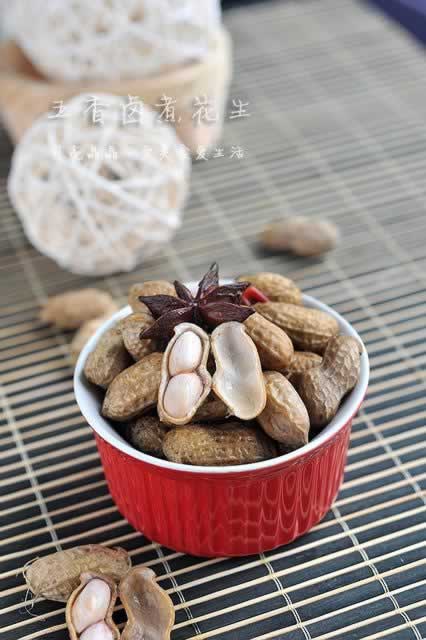 五香卤煮花生的做法