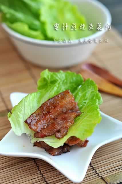 秘制煎烧五花肉的做法