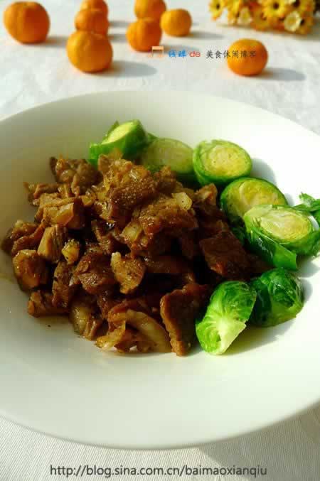 黑椒牛肉丁的做法