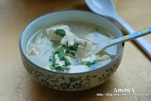 鲢子头豆腐汤的做法