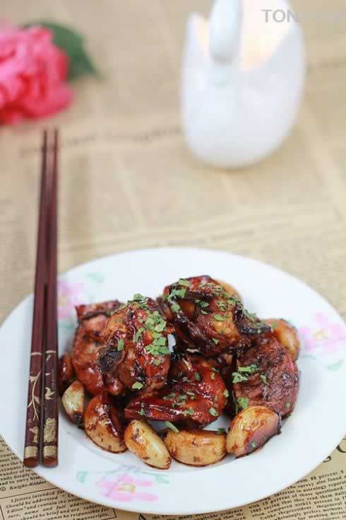 干锅香鸡的做法