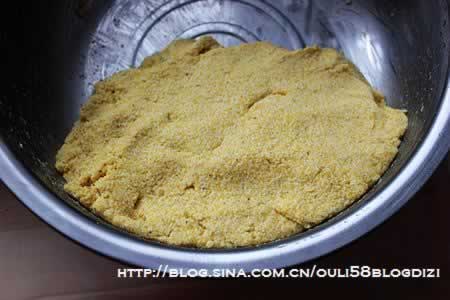 槐花菜饼子的做法