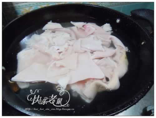 剁椒炒肉皮的做法