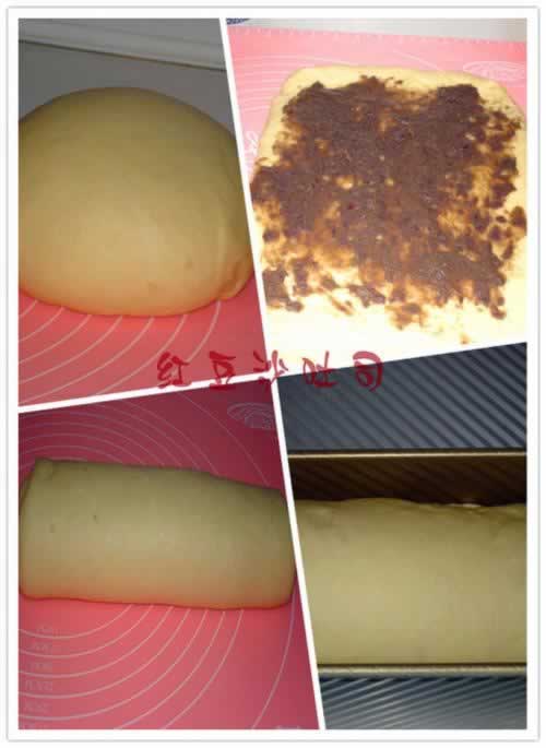 红豆沙吐司的做法