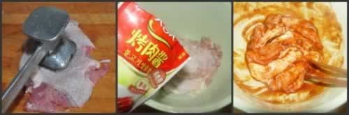 香辣鸡腿卷的做法