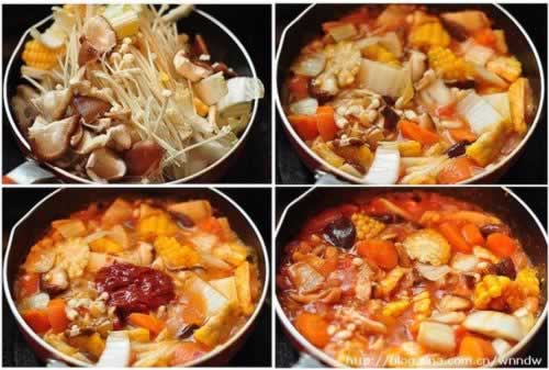 番茄蔬菜牛腩面的做法