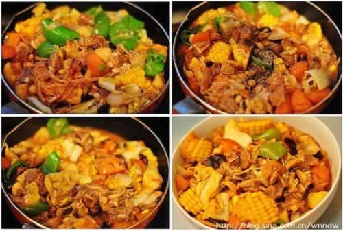 番茄蔬菜牛腩面的做法