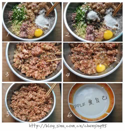 肉圆子的做法
