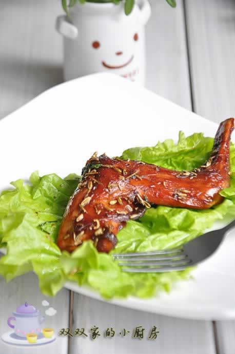 孜然兔腿的做法