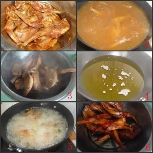 孜然兔腿的做法