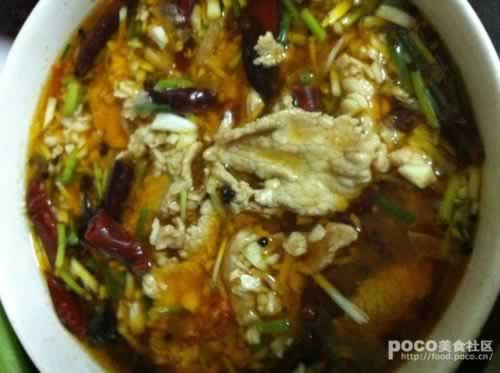 水煮肉片金针菇的做法
