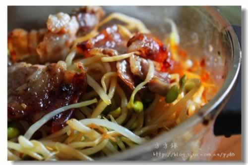 微波炉烘烤五花肉的做法