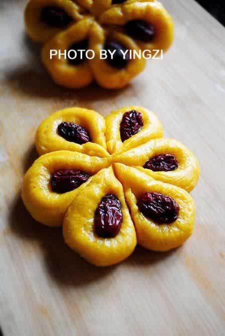 枣香馒头花的做法