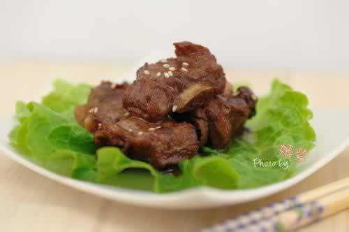 微波炉乳腐排骨的做法