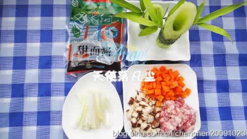 熊猫香菇炸酱面的做法