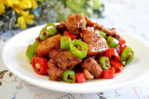 家庭版小炒肉的做法