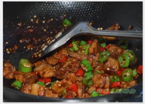 家庭版小炒肉的做法