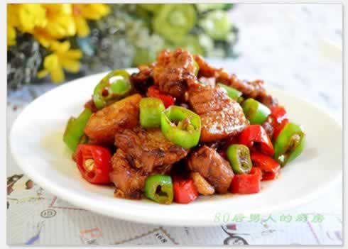 家庭版小炒肉的做法