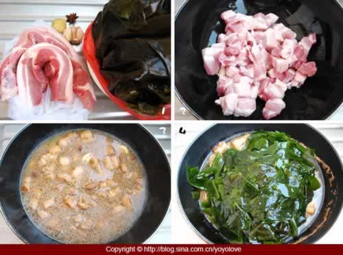 海带红烧肉的做法