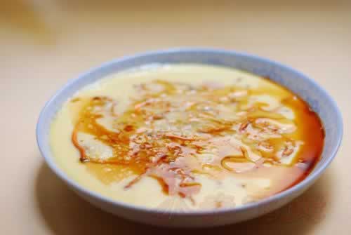 虫草花肉碎蒸水蛋的做法