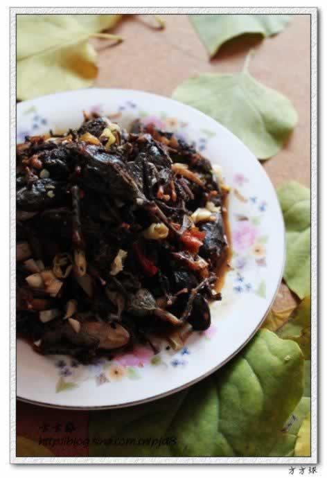 酱焖蛤蟆的做法