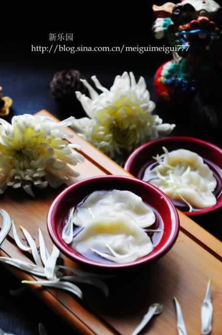 菊花饺子的做法
