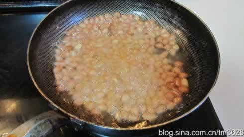 油炸花生米的做法