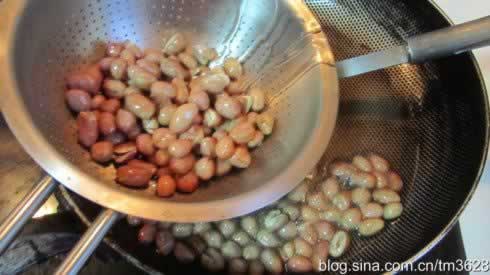 油炸花生米的做法