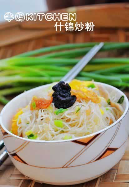 什锦炒粉的做法