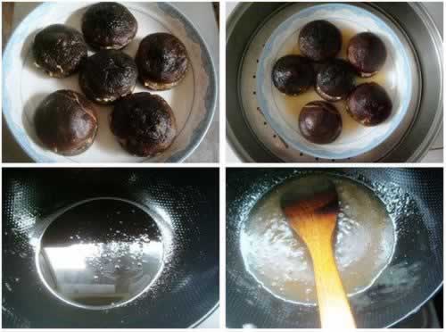 蒸香菇盒的做法