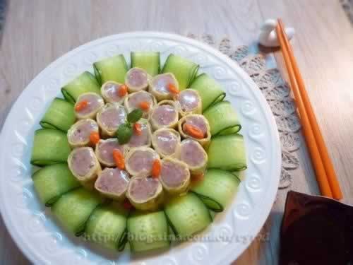 猪肉蛋卷的做法