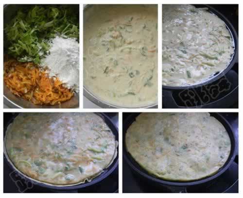 芹菜煎饼的做法