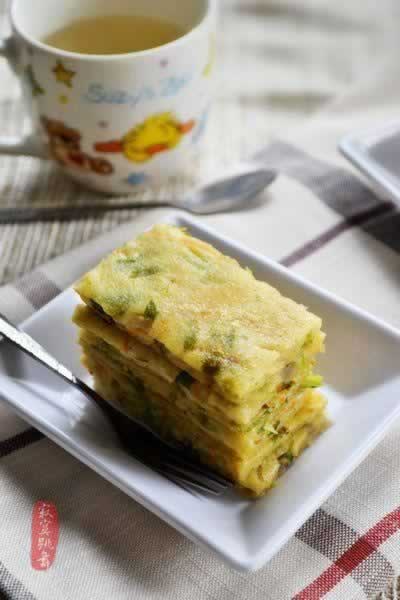 芹菜煎饼的做法