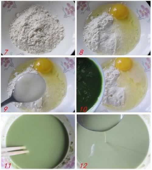翡翠煎饼的做法