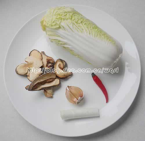 松茸扒娃娃菜的做法