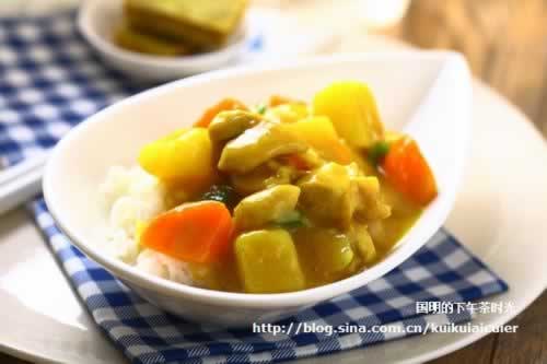 咖喱鸡块的做法