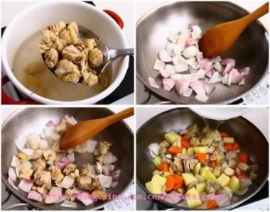 咖喱鸡块的做法