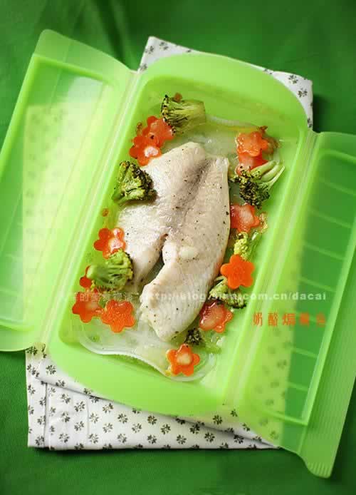 奶酪焗鲷鱼的做法