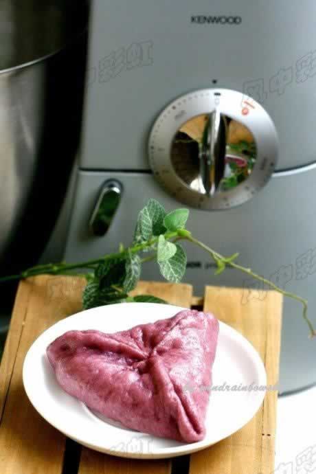 紫薯糖三角的做法