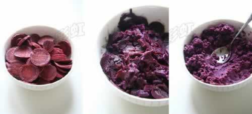 紫薯糖三角的做法