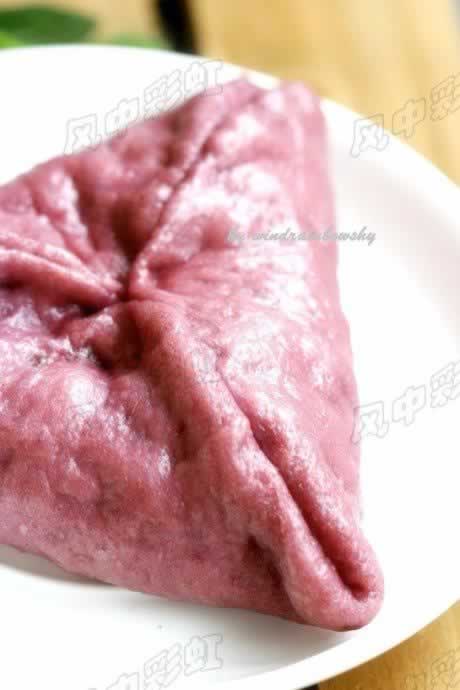 紫薯糖三角的做法