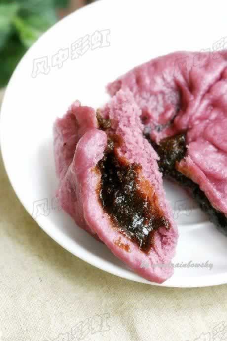 紫薯糖三角的做法