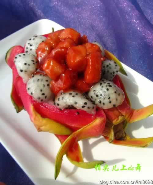 糖醋樱桃肉的做法